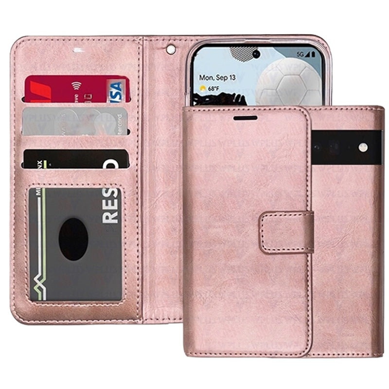 Étui portefeuille en cuir pour Google Pixel 9 Pro XL Étui portefeuille en cuir pour Google Pixel 9 Pro XL